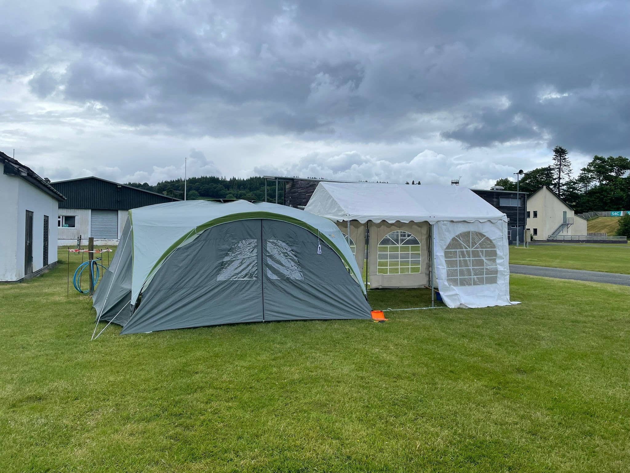 pitcure of a smaller marquee and event shelter